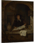 An Old Woman with a Book, c. 1660 by Gabriel Metsu