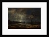 A River near a Town, by Moonlight, c. 1645 by Aert van der Neer