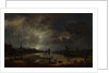 A River near a Town, by Moonlight, c. 1645 by Aert van der Neer