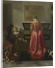 Two Women and a Man making Music, ca 1675 by Jacob Lucasz. Ochtervelt