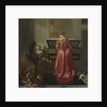 Two Women and a Man making Music, ca 1675 by Jacob Lucasz. Ochtervelt