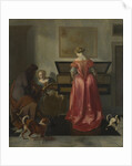 Two Women and a Man making Music, ca 1675 by Jacob Lucasz. Ochtervelt