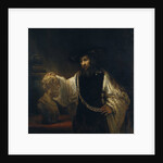 Aristotle Before the Bust of Homer, 1653 by Rembrandt van Rhijn