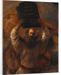 Moses with the Ten Commandments, 1659 by Rembrandt van Rhijn
