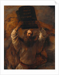 Moses with the Ten Commandments, 1659 by Rembrandt van Rhijn
