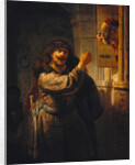 Samson threatened his father-in-law, 1635 by Rembrandt van Rhijn