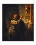 Samson threatened his father-in-law, 1635 by Rembrandt van Rhijn