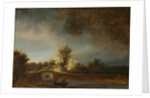 The Stone Bridge by Rembrandt van Rhijn