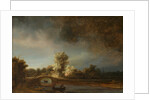 The Stone Bridge by Rembrandt van Rhijn