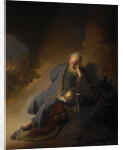 Jeremiah lamenting the Destruction of Jerusalem, 1630 by Rembrandt van Rhijn