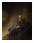 Jeremiah lamenting the Destruction of Jerusalem, 1630 by Rembrandt van Rhijn
