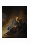 Jeremiah lamenting the Destruction of Jerusalem, 1630 by Rembrandt van Rhijn
