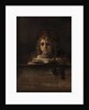 Titus at his desk, 1655 by Rembrandt van Rhijn