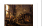 Tobit and Anna waiting for the return of their son, 1659 by Rembrandt van Rhijn