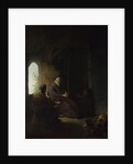 Anna and the Blind Tobit, c.1630 by Rembrandt van Rhijn