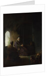 Anna and the Blind Tobit, c.1630 by Rembrandt van Rhijn