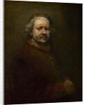 Self Portrait at the Age of 63 by Rembrandt (Rembrandt van Rijn)