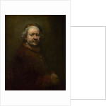Self Portrait at the Age of 63 by Rembrandt (Rembrandt van Rijn)