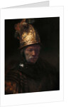 The Man with the Golden Helmet by Rembrandt (Rembrandt van Rijn)