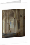 The Interior of the Buurkerk at Utrecht, 1644 by Pieter Saenredam