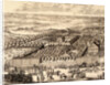 German Quarter (Nemetskaya sloboda) in Moscow (left part), 1705 by Adriaan Schoonebeek