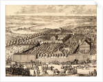 German Quarter (Nemetskaya sloboda) in Moscow (left part), 1705 by Adriaan Schoonebeek