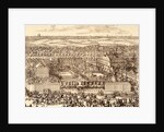 German Quarter (Nemetskaya sloboda) in Moscow (right part), 1705 by Adriaan Schoonebeek