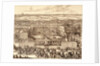 German Quarter (Nemetskaya sloboda) in Moscow (right part), 1705 by Adriaan Schoonebeek