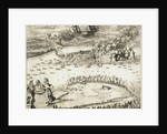 Taking of the Swedish Nöteburg Fortress by Russian Troops on October 11, 1702, 1703 by Adriaan Schoonebeek