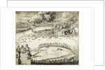 Taking of the Swedish Nöteburg Fortress by Russian Troops on October 11, 1702, 1703 by Adriaan Schoonebeek