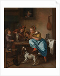 Children teaching a Cat to dance (The Dancing Lesson), Between 1660 and 1670 by Jan Havicksz Steen