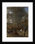 Skittle Players outside an Inn, ca 1663 by Jan Havicksz Steen