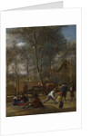 Skittle Players outside an Inn, ca 1663 by Jan Havicksz Steen