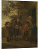 A Pedlar selling Spectacles outside a Cottage, c. 1653 by Jan Havicksz Steen