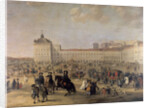 Palace Square (Terreiro do Paço) of Lisbon, 1650 by Dirk Stoop