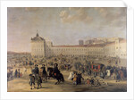 Palace Square (Terreiro do Paço) of Lisbon, 1650 by Dirk Stoop