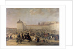 Palace Square (Terreiro do Paço) of Lisbon, 1650 by Dirk Stoop