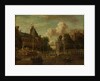 The arrival of the embassy of Muscovy in Amsterdam on August 1697, um 1700 by Abraham Storck