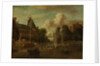 The arrival of the embassy of Muscovy in Amsterdam on August 1697, um 1700 by Abraham Storck