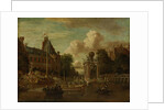 The arrival of the embassy of Muscovy in Amsterdam on August 1697, um 1700 by Abraham Storck