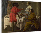 Jacob reproaching Laban for giving him Leah in place of Rachel, 1627 by Hendrick Jansz Terbrugghen