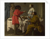 Jacob reproaching Laban for giving him Leah in place of Rachel, 1627 by Hendrick Jansz Terbrugghen
