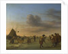 Golfers on the Ice near Haarlem, 1668 by Adriaen van de Velde