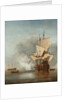 The Cannon Shot, c. 1680 by Willem van de Velde the Younger