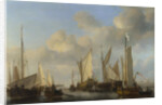 A Dutch Yacht saluting, 1661 by Willem van de Velde the Younger