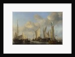 A Dutch Yacht saluting, 1661 by Willem van de Velde the Younger