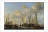 A Dutch Yacht saluting, 1661 by Willem van de Velde the Younger