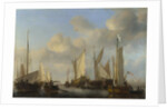 A Dutch Yacht saluting, 1661 by Willem van de Velde the Younger