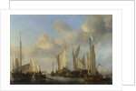 A Dutch Yacht saluting, 1661 by Willem van de Velde the Younger
