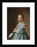 Portrait of a Girl in Blue, 1641 by Johannes Cornelisz. Verspronck